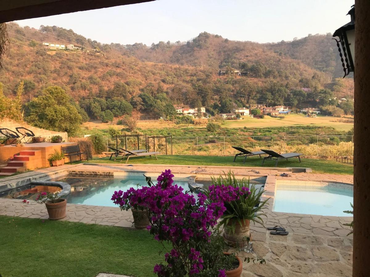 Cabanas Lago Escondido Valle de Bravo Bagian luar foto